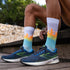 Sporcks - Hot Blue - Running Socks